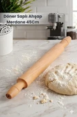 Orvila Orvila Döner Saplı Ahşap Merdane 45Cm thumbnail 1