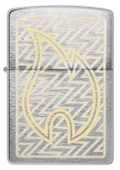 Zippo Tread Flame Dizayn Çakmak thumbnail 2