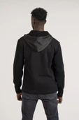 Regular Fit Kapşonlu Kanguru Cepli Sweatshirt thumbnail 12