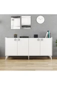 Ferniso Mobilya 165 cm Konsol Beyaz thumbnail 2