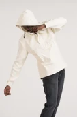 Regular Fit Kapşonlu Kanguru Cepli Sweatshirt thumbnail 4