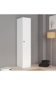 Ferniso Mobilya Tek Kapılı Gardrop Beyaz thumbnail 1