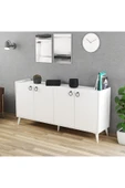 Ferniso Mobilya 165 cm Konsol Beyaz thumbnail 1