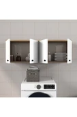 Ferniso Mobilya Banyo Dolabı 4 Kapaklı Beyaz thumbnail 4
