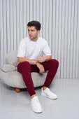 FRANCO RENZO Örme Kumaş Eşofman Alt thumbnail 2