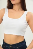Fitilli Görünümlü Askılı Kalın Esnek Örme basıc crop thumbnail 2