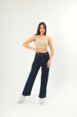 Fitilli Görünümlü Askılı Kalın Esnek Örme basıc crop thumbnail 3