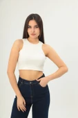 Fitilli Görünümlü Askılı Kalın Esnek Örme basıc crop thumbnail 2