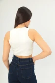 Fitilli Görünümlü Askılı Kalın Esnek Örme basıc crop thumbnail 3