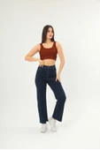 Fitilli Görünümlü Askılı Kalın Esnek Örme basıc crop thumbnail 2