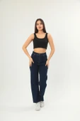 Fitilli Görünümlü Askılı Kalın Esnek Örme basıc crop thumbnail 4