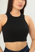 Fitilli Görünümlü Askılı Kalın Esnek Örme basıc crop thumbnail 4
