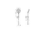 VitrA Master Slot 3F A45690 El Duşu Takımı thumbnail 3
