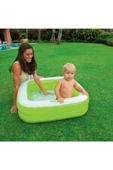 INTEX Mini Kare Havuz Yeşil 86cm thumbnail 1