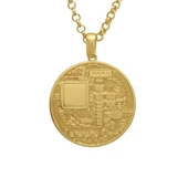 AgaKulche 14 Ayar Bitcoin Kolye thumbnail 2