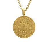 AgaKulche 14 Ayar Bitcoin Kolye thumbnail 1