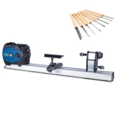 Scheppach DM600 Vario Devir Ayarlı Ahşap Torna Makinesi thumbnail 1