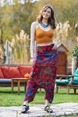 Fermuarlı Modern Şalvar Pantolon thumbnail 3