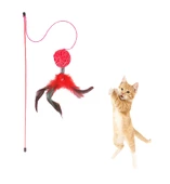 Kedi Oltası Tüylü Top 40 Cm thumbnail 1