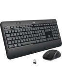 Logitech MK540 ADVANCED Kablosuz Türkçe Klavye Mouse Seti - Siyah thumbnail 1