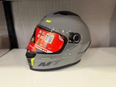 KASK MT STINGER A12 PARLAK NARDO GRİ thumbnail 1