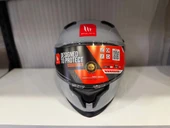 KASK MT BRAKER SV SOLİD A12 PARLAK NARDO GRİ thumbnail 3