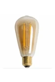 6w Rustik Led Ampul E27 5 Adet Amber Renkli Ct 4284 thumbnail 1