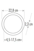 Ct-5648b 20w Plus Led Panel Armatür 6500k Beyaz thumbnail 2