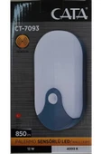 12w Sensörlü Dekoratif Led Aplik Ct-7093 thumbnail 1