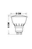 7w Led Ampul (gu-10) (amber) thumbnail 2