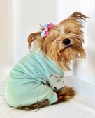 Minty Palm Kalın Penye Köpek Tulum Pijama thumbnail 1