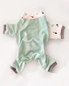 Minty Palm Kalın Penye Köpek Tulum Pijama thumbnail 2