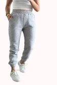 Jogger 3 İplik Şardonlu Cepli Tek Alt thumbnail 3