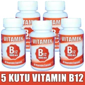 Vitamin B12 1000mcg 300 Kapsül (5 KUTU) thumbnail 1