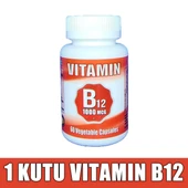 Vitamin B12 1000mcg 60 Kapsül (1 KUTU) thumbnail 1