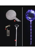 3 M LED MOR RENKLİ ŞEFFAF BALON ÇUBUKLU SET thumbnail 2