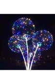 3 M LED ŞEFFAF BALON ÇUBUKLU FULL SET IŞIKLI BALON thumbnail 1