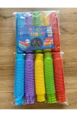 POP TUBES KATLANIR BORU OYUNCAK 5 RENKLİ SET thumbnail 3