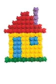 Puzzle Funny Blocks 40 Parça Yapı Blokları Lego thumbnail 4
