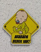 Arabada Bebek Var (Yapıştırma Dahildir) thumbnail 3
