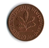 Almanya 1 Pfennig 1976-J (mp1890) thumbnail 1