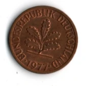 Almanya 1 Pfennig 1977-G (mp1893) thumbnail 1