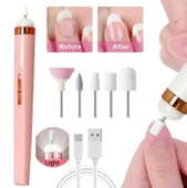 5in1 Manikür & Pedikür Set  Pembe - Şarjlı thumbnail 4