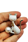 Asil Kedi Broş thumbnail 1