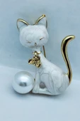 Asil Kedi Broş thumbnail 2
