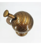 Antik Bronz Yerküre thumbnail 3