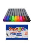 Fineliner Kalem 10 Renk thumbnail 1