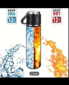 321 ÇELİK TERMOS 500ML 8139 3'LÜ SET thumbnail 6