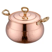 Emsan Göbeklitepe Bakır Güveç Tenceresi 22 Cm thumbnail 3