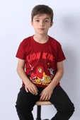 ERKEK ÇOCUK TSHİRT KARAKTER BASKILI BİSİKLET E1 thumbnail 5